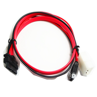 4P2-Pin IDE + SATA 7+6P Manyetik Dönüştürücü Kablo 2A Dizüstü Bilgisayar/Masaüstü Optik Sürücü 3'ü 1 arada USB3.0 PVC Kılıf 30/50/70CM Bilgisayar