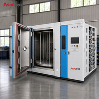 Machine de revêtement PVD AsiaLink à vendre, équipement de placage ionique multi-arc, machine de revêtement sous vide, directement de l'usine