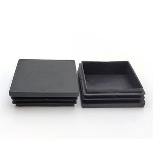 Tapón cuadrado de plástico con fieltro para muebles, antirrayas, para cubrir tubos de mesas, sillas y estantes, tapón de sellado. - Product Image 3