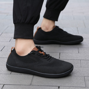 Baskets de sport unisexes pour hommes et femmes, grande taille, légères, imperméables, avec empeigne en maille respirante, semelle souple, à lacets, pour couple - Product Image 3