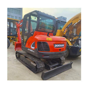 Excavadora de Alta Calidad, Excavadora Usada Doosan de 60/6 Toneladas, Maquinaria Pequeña de Movimiento de Tierras con Orugas, Venta al por Mayor a Bajo Precio - Product Image 2