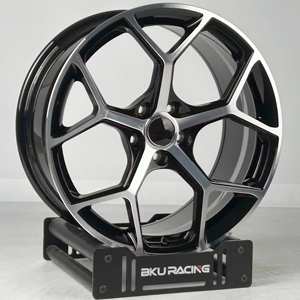 Bku Forgé 5x112 Roues pour <span class=keywords><strong>Audi</strong></span> A3 A4 A5 A6 A7 A8 S3 S4 S5 S6 S7 <span class=keywords><strong>TT</strong></span> TTS 18 19 20 Pouces Jantes Noir Personnalisé Voiture Jantes En Alliage - Product Image 5