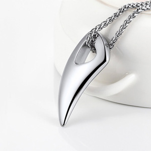 Uomini Gioielli Hip Hop Della <span class=keywords><strong>Collana</strong></span> del <span class=keywords><strong>Lupo</strong></span> Tiger Orso Artiglio Dente del pendente della <span class=keywords><strong>collana</strong></span> - Product Image 3