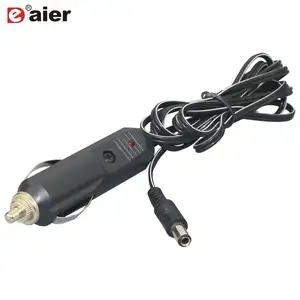 Cigarette Lighter Plug Adaptor Electrical Cable 12V To DC Plug