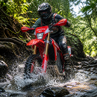 Moto tout-terrain électrique 10 kW, 72 V, 120 km d'autonomie, avec écran TFT de 2 pouces, directement de l'usine