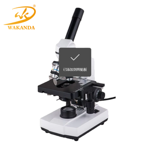 Microscope optique biologique monoculaire de laboratoire XSP-104 avec l'étape mécanique de double Laver - Product Image 3