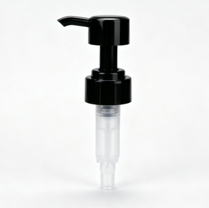 Bomba Dosificadora de Loción de PP Negra 33/410, Bomba Dosificadora Estable de 4.5cc para Champú, Gel de Ducha, Jabón de Manos, Botella de Cosméticos, Bomba de Repuesto - Product Image 1