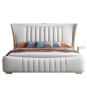 Ultimo Modello di Arredamento per Camere d'Albergo di Lusso - <span class=keywords><strong>Letto</strong></span> Imbottito Matrimoniale Extra Large e Struttura <span class=keywords><strong>Letto</strong></span> Grande - Product Image 1