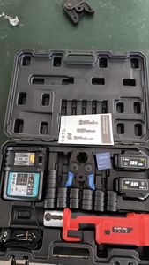 Outil hydraulique à piles Portable SD1930 Accessoires d'outils de CVC en acier inoxydable pour sertir les tuyaux en <span class=keywords><strong>cuivre</strong></span> PEX et multicouches - Product Image 5