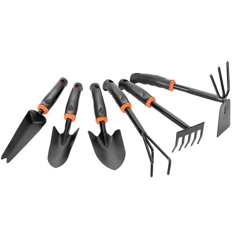 Garden tools Two-end hoe Dual-purpose Hoe Five teeth Rake Shovel Outdoor Hoe Flower shovel