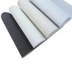 Hochwertige Polyester faser jalousien für die Innenausstattung Jalousien Rollo Material Stoff Jalousien für Fenster made in China