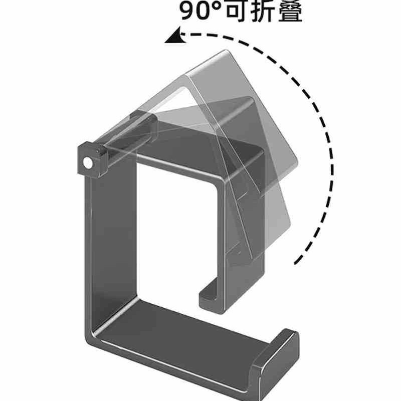 Foldable washbasin stand *1 [Gunmetal gray stainless steel]