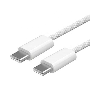 66W/3A Nylon Trenzado USB C Cable de datos de carga rápida Función inteligente 1M TIPO C Cable adaptador de teléfono móvil Teléfono móvil PD Cargador USB - Product Image 5