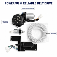 Kit de porte coulissante électrique pour Toyota HIACE, conversion de porte centrale coulissante électrique, pièces automobiles MPV