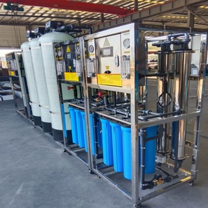 Système de traitement d'eau ultra-pure en acier 100L/H, applicable aux secteurs alimentaire et cosmétique, avec garantie d'un an - Product Image 4