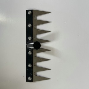 Garden Rake Steel 7 Tines Detachable For Agricultural Soil Turning Weeding Household Use - Product Image 4