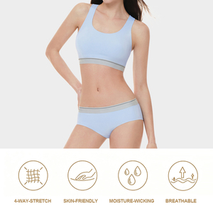 OEM Custom Logo Wirefree Sexy <b>Bra</b> Wholesale Lightweight Foam Smooth Fit Push Up Women's Gathered Adjustable Women Lingerie - Product Image 3