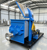 Mélangeur pétrisseur Sigma à vis d'extrusion 650L avec chauffage électrique, double lame en Z, déchargement par extrudeuse à vis