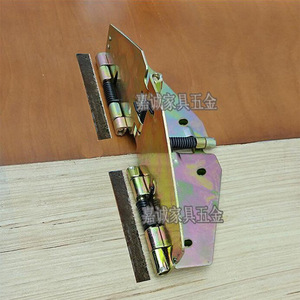 Charnière pliante pour table ronde, charnière papillon 2 mm en fer, fermeture douce, connecteur de quincaillerie de meubles, design moderne - Product Image 3