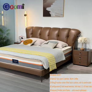 <span class=keywords><strong>Cama</strong></span> Goomi HomeWarm color café, marco <span class=keywords><strong>de</strong></span> <span class=keywords><strong>madera</strong></span> <span class=keywords><strong>de</strong></span> lariño, <span class=keywords><strong>listones</strong></span> <span class=keywords><strong>de</strong></span> <span class=keywords><strong>madera</strong></span> maciza, cabecera <span class=keywords><strong>de</strong></span> <span class=keywords><strong>madera</strong></span> maciza <span class=keywords><strong>con</strong></span> mesita <span class=keywords><strong>de</strong></span> noche - Product Image 2
