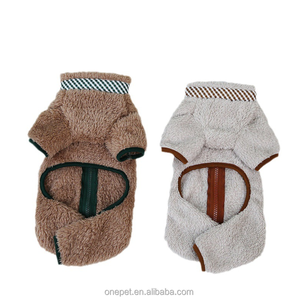 Nuevo Diseño de Ropa para Perros, Abrigo Cálido de Forro Polar para Mascotas de Invierno, para Perros Medianos y Pequeños, con Hebilla para Correa - Product Image 1