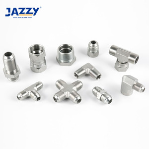 Jazzy vách ngăn chạy TEE MJ fjs 90 khớp nối ống thép không gỉ khớp nối bộ chuyển đổi thủy lực SAE khớp chuyển đổi thủy lực - Product Image 2
