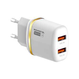 Somostel <span class=keywords><strong>A30</strong></span> QC3.0 carregadores 2.4A cargador de <span class=keywords><strong>carga</strong></span> rápida cable de datos Universal 2 puertos USB cargador cargadores para celulares - Product Image 5