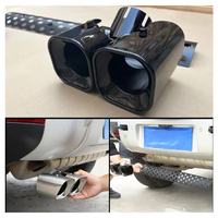Embout d'échappement en acier inoxydable pour Land Rover Defender 90/110/130 4x4 Accessoires tout-terrain