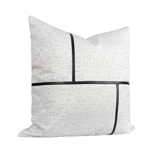 RUIYI Moderne Boho Patio Meubles Durable Blanc Taille Européenne Housse de Coussin avec Croquet Vintage pour Salon Extérieur - Product Image 3