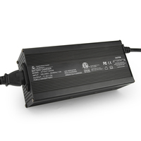 Chargeur de batterie 24V 36V 48V 60V 72V 10A 12A 15A pour batterie au plomb au Lithium LiFePO4