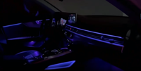 Éclairage d'ambiance pour Audi A4 A5 S5 B9, 64 couleurs dynamiques/RGB, éclairage LED intérieur de voiture, accessoires de mise à niveau