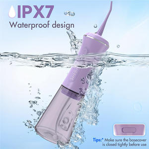 Blanchiment électrique IPX7 étanche Portable <span class=keywords><strong>eau</strong></span> Flosser dents orales choisir puissant sans fil <span class=keywords><strong>eau</strong></span> Flosser - Product Image 5