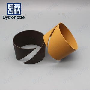Dechuang <b>PTFE</b> Support Ring DC-111 Large Diameter Wear Resistant High Temperature Pump Cylinder Shaft Seal - Product Image 2