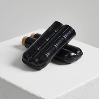 Étui de voyage en cuir végétalien imitation crocodile pour cigares et accessoires, nouveau design, vente en gros, avec logo