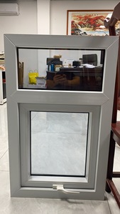 Hiện đại cách âm an ninh mái hiên Windows PVC top-treo cửa sổ cho căn hộ sử dụng - Product Image 3