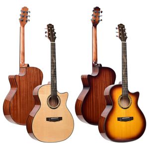 Factory Kaysen 40 41 Inch Solid Wood <b>Stringed</b> <b>Instruments</b> C17 Professional Acoustic Guitar - Product Image 6