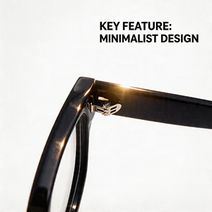 แว่นกันแดดผู้ชาย |   แว่นกันแดดผู้ชาย |   แว่นกันแดด |    แว่นกันแดดอะซิเตททรงสี่เหลี่ยม UV400 ขายส่งแบบ OEM รับผลิตตามสั่ง - Product Image 2