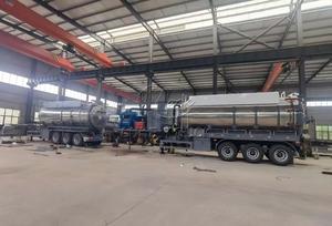 Semirremolque de Succión por Chorro para Excavación Hydrovac, Tanque de Acero Inoxidable de 25m³, 3 Ejes, Sistema de Bomba de Potencia Independiente, Fabricante Chino, Exportación - Product Image 6