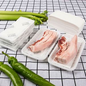 Almohadilla Superabsorbente para Sangre de Grado Alimenticio para Cadena de Frío, 160x80mm, 45ml, Ecológica y Desechable para Supermercados - Product Image 4