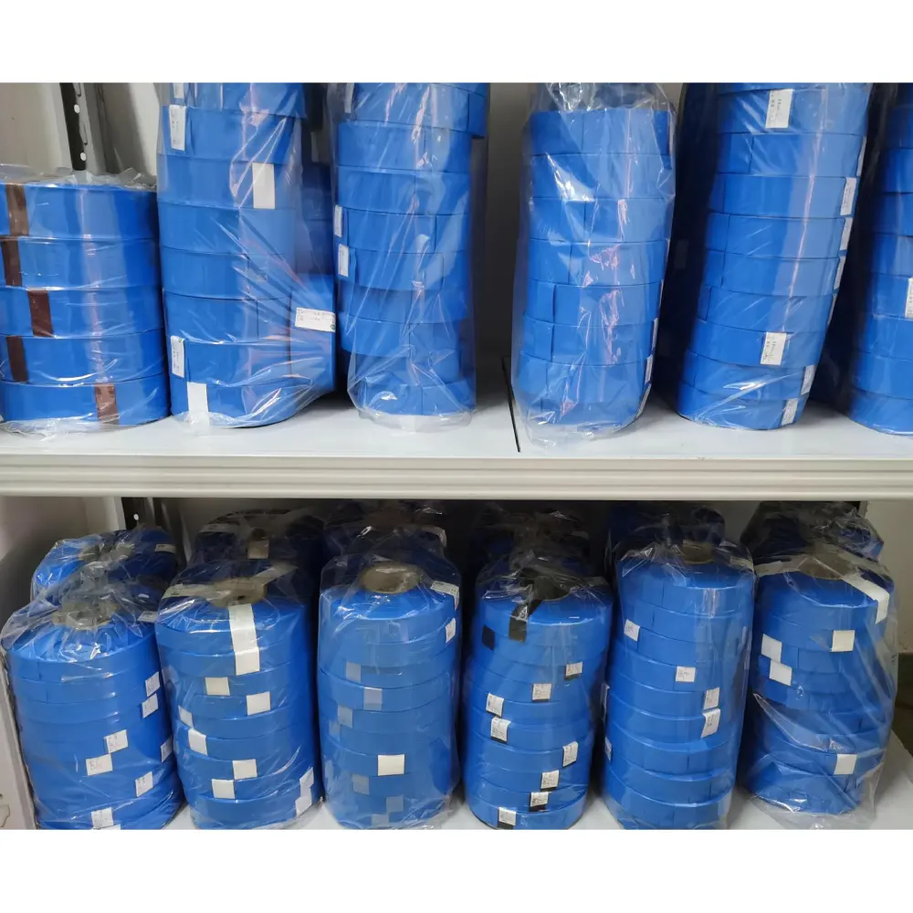 30-630mm Lay-flat Width Pvc Heat Shrink Wrap Tube Blue Color For 18650 21700 32650 Battery Pack