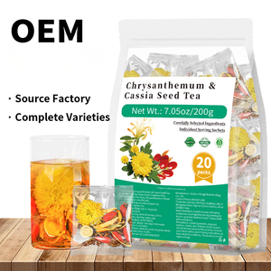 Té de Crisantemo y Semilla de Cassia en Bolsitas para Reducir <span class=keywords><strong>la</strong></span> Presión Arterial y Nutrir <span class=keywords><strong>el</strong></span> Hígado por <span class=keywords><strong>la</strong></span> Noche - Product Image 2