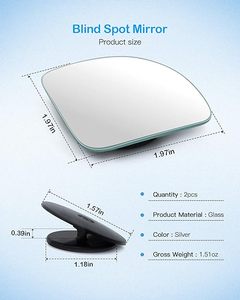 Adjustable Round Expand Universal <b>Car</b> Rearview Blind Spot <b>Mirror</b> Auxiliary Wide Angle for All <b>Cars</b> New Condition - Product Image 3