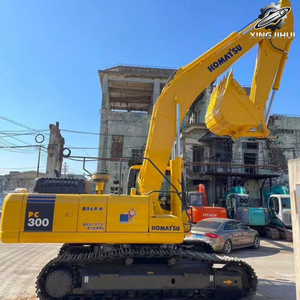 Excavadora de cadenas usada Komatsu 300, de segunda mano, marca original japonesa, excavadora de cadenas de gran tamaño de 30 toneladas - Product Image 3