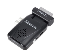 Récepteur numérique terrestre Scart DVB-T DVB-T2, tuner TV numérique, décodeur, prend en charge HDMI/Scart 1080P, tuner T2