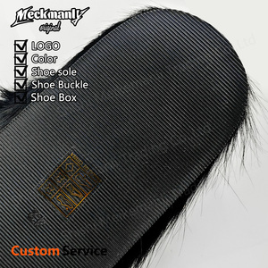 Pantoufles en peluche moelleuses de qualité supérieure 2026, antidérapantes, chaudes pour l'hiver, personnalisables, pour hommes - Product Image 2