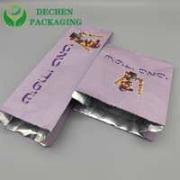 Sacs à emporter en papier kraft compostable pour poulet, hot-dogs et sushis avec impression offset pour les concessions