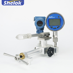 Calibrador de Presión de Aire y <span class=keywords><strong>Gas</strong></span> de Alta Presión con Bomba Manual - Product Image 1