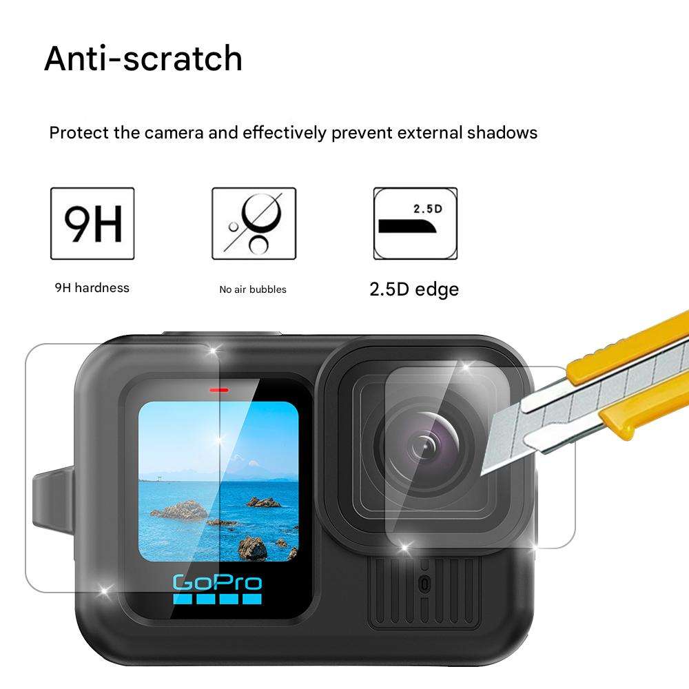 Hongdak 38 in 1 Action & Sports for GoPro Accessories Kit 13 Waterproof Case Triple Charging Charger Package Set