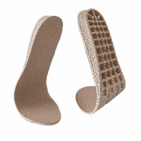 Semelles intérieures sport en mousse PU blanche AureRight, anti-fatigue, coussinets écologiques, antichocs, durables, unisexes