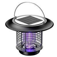 Lampe anti-moustiques solaire à prix d'usine, modèle 603, portable, lumière ultraviolette répulsive, longue durée, utilisation intérieure et extérieure